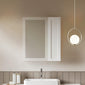 Thaxton Wall Hung 200mm 1-Door Wall Cabinet (180 Depth) - Matt White