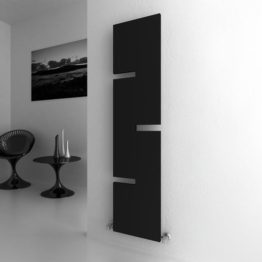  Reina Fiore Designer Vertical Radiator Anthracite - welovecouk