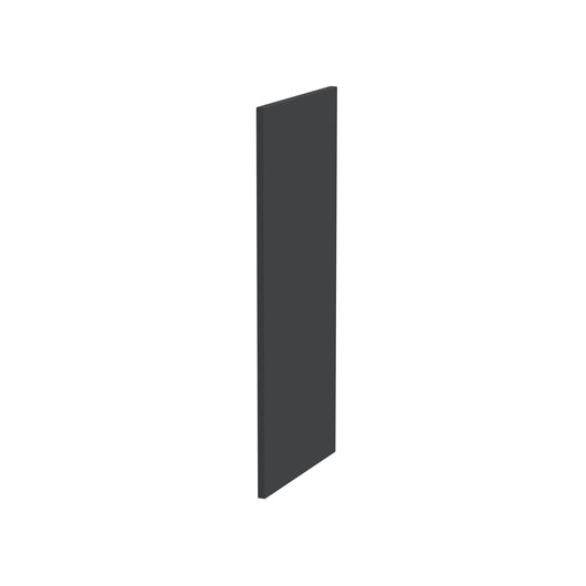  Thaxton Infil Panel Decor End 835 x 370 x 18mm - Soft Black - welovecouk