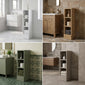 Thaxton 200 3-Shelf Open Unit (235) - Pebble Grey