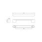 Nuie Handles Chrome Rounded Handle - Chrome - welovecouk