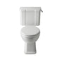 Huxton Traditional Close Coupled Toilet and Cistern - Brushed Brass - welovecouk