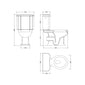 Cambridge Traditional 1685 Freestanding Shower Bathroom Suite - welovecouk