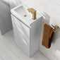 SDG 400mm Waterproof Vanity Unit with Basin - White - welovecouk