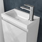 SDG 400mm Waterproof Vanity Unit with Basin - White - welovecouk