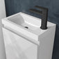 SDG 400mm Waterproof Vanity Unit with Basin - White - welovecouk