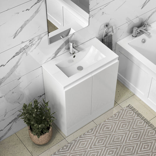  SDG Waterproof 1100mm Combination Pack  - Gloss White - welovecouk