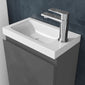 SDG 400mm Waterproof Vanity Unit with Basin - Matt Grey - welovecouk