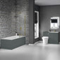 SDG 600mm Waterproof Vanity Unit with Basin - Matt Grey - welovecouk