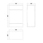 SDG Waterproof WC Unit - Matt Grey - welovecouk