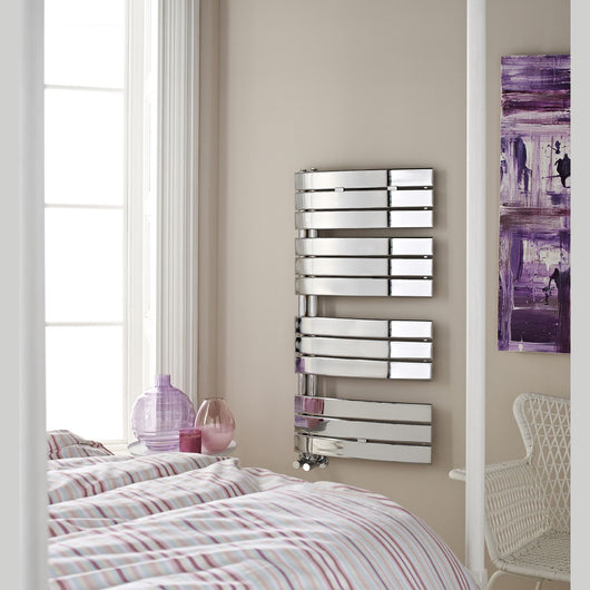  Nuie Elgin Heated Towel Rail - Chrome