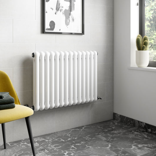  Nuie Salvia Designer Radiator - High Gloss White - HSA004