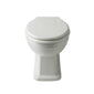 Huxton Traditional Close Coupled Toilet and Cistern - Chrome - welovecouk