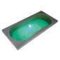 Hydrotherapy Light & Brushed Brass Controller - welovecouk