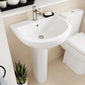 Evo Freestanding Serenity Slipper Bath Suites - 1600 x 750