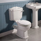 Nuie Legend Close Coupled WC - White