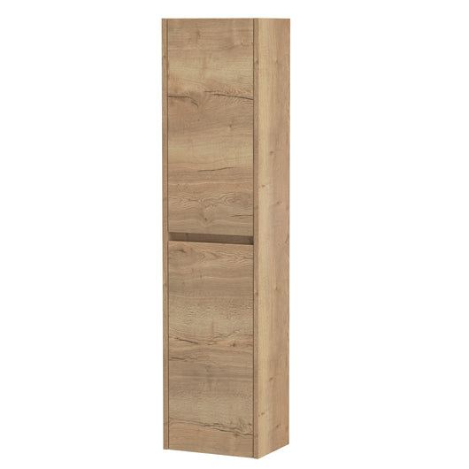  BC Designs Loftwood Wall Hung Tall Unit 350mm - Autumn Oak