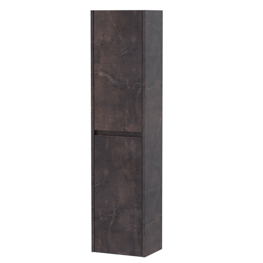  BC Designs Loftwood Wall Hung Tall Unit 350mm - Metallic Slate