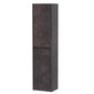 BC Designs Loftwood Wall Hung Tall Unit 350mm - Metallic Slate