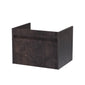 BC Designs Loftwood Wall Hung Vanity Unit & Basin 600mm - Metallic Slate