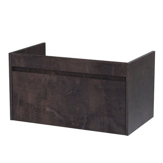  BC Designs Loftwood Wall Hung Vanity Unit 800mm - Metallic Slate