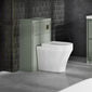 Hudson Reed Lille 550mm WC Unit - Fern Green - welovecouk