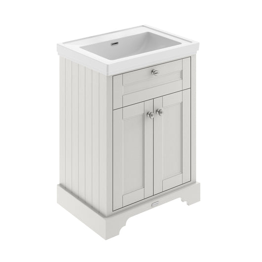  Old London 600mm 2-Door Vanity & Classic Basin 0TH - Timeless Sand