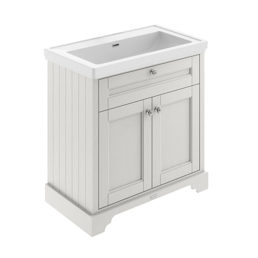  Old London 800mm 2-Door Vanity & Classic Basin 0TH - Timeless Sand