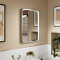 Nuie Pictor Inset Frame Led Mirror 700 x 500mm - Brushed Brass