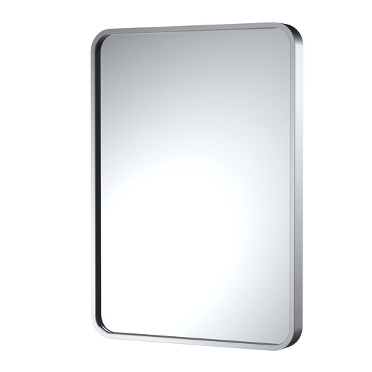  Polished Chrome Frame Recessed Mirror - 700 x 500mm