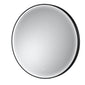 Nuie Mensa Inset Frame Led Mirror 800mm - Black