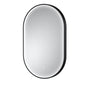 Nuie Columba Inset Frame Led Mirror 800 x 500mm - Black