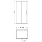 Vodas 8 Framed Sliding Door Enclosure Pack - 1000 x 1000 - welovecouk