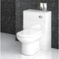 Nuie Mayford W500mm x D300mm WC Unit - Gloss White