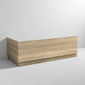 Nuie Arno 800mm Bath End Panel - Bleached Oak