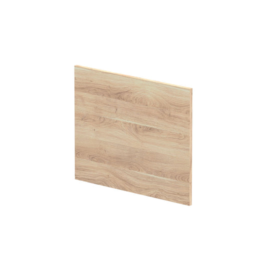  Nuie Arno Square Shower Bath End Panel - Bleached Oak