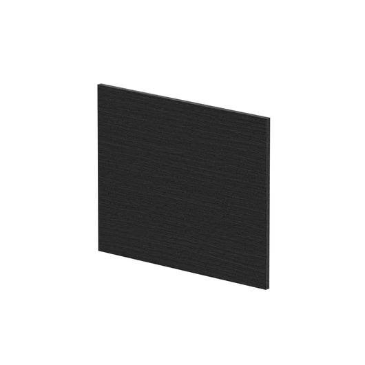  Nuie Shower Bath End Panel (700mm) - Charcoal Black