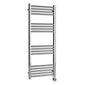 Nuie Round Straight Electric Towel Radiator 1200x500 - Chrome