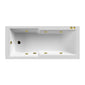 Visari Whirlpool Showerbath 1700 x 750mm