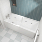 Visari Whirlpool Showerbath 1700 x 750mm