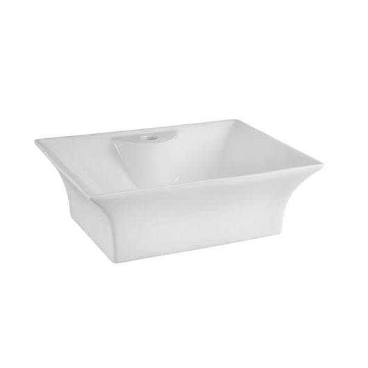  Rectangular Sit-On Countertop Basin 480mm Wide