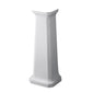 Elementa 1750 x 800 Traditional Freestanding Bath Suite with Close Couple Toilet and Richmond Basin Pedestal