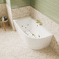 Selsley Free Standing Hydrotherapy SPA Bath 1700mm