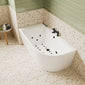 Selsley Free Standing Hydrotherapy SPA Bath 1700mm