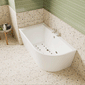 Selsley Free Standing Hydrotherapy SPA Bath 1700mm