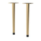Nuie Wall Hung Vanity Decorative Leg Set - Brushed Brass - welovecouk