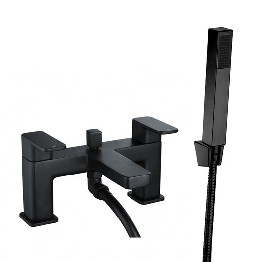 Aquadart Hadley Bath Shower Mixer - Black