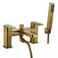 Aquadart Hadley Bath Shower Mixer - Brushed Brass