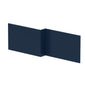 Nuie Arno 1700mm Square Shower Bath Front Panel - Midnight Blue