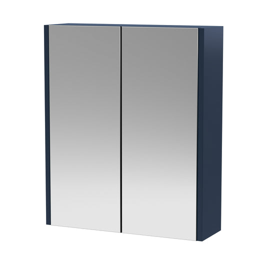  Hudson Reed Juno 600mm Mirror Unit (50/50) - Midnight Blue - welovecouk
